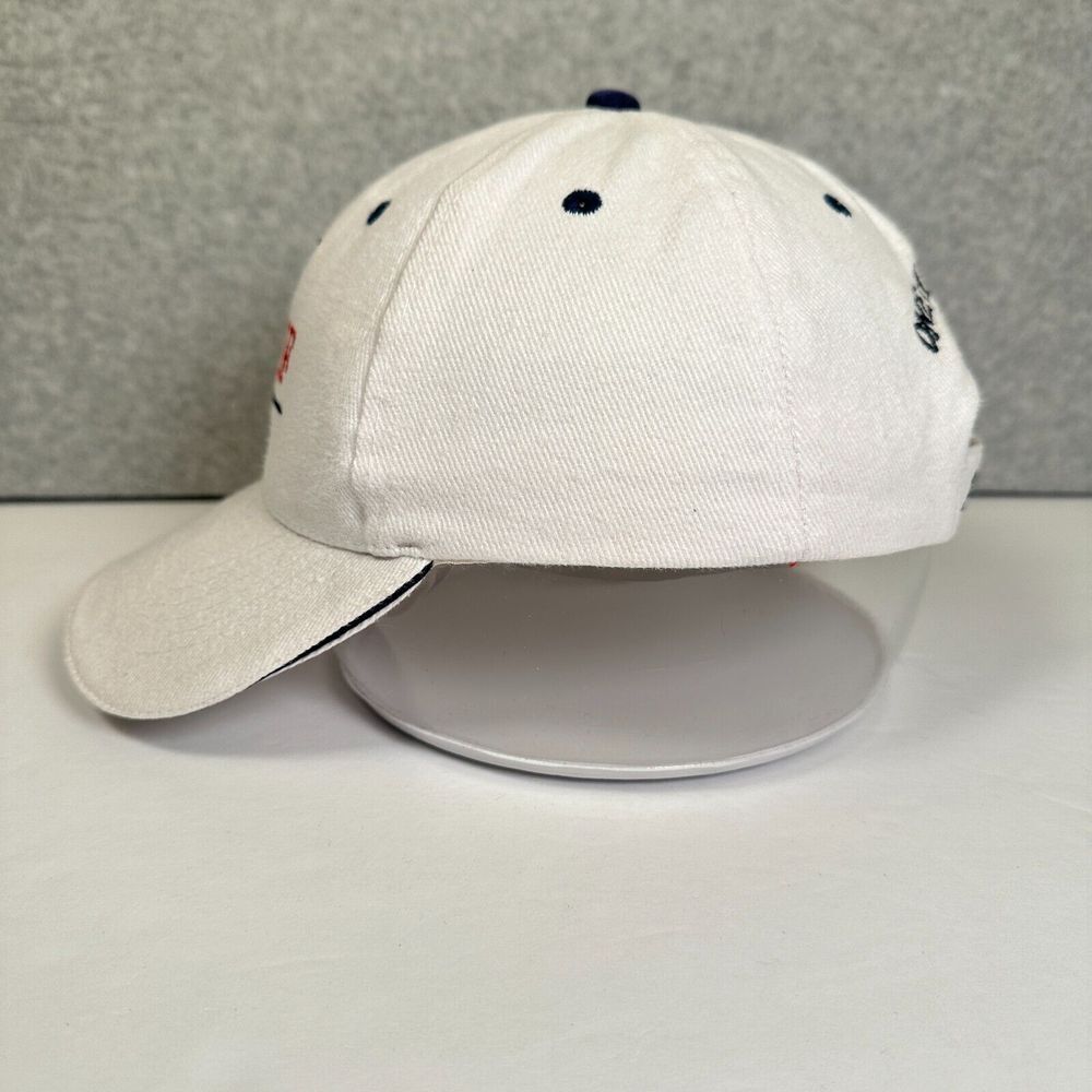 Aruba Golf One Happy Island Hat Mens White‎ Adjustable Strap Back 100% Cotton - Picture 5 of 9